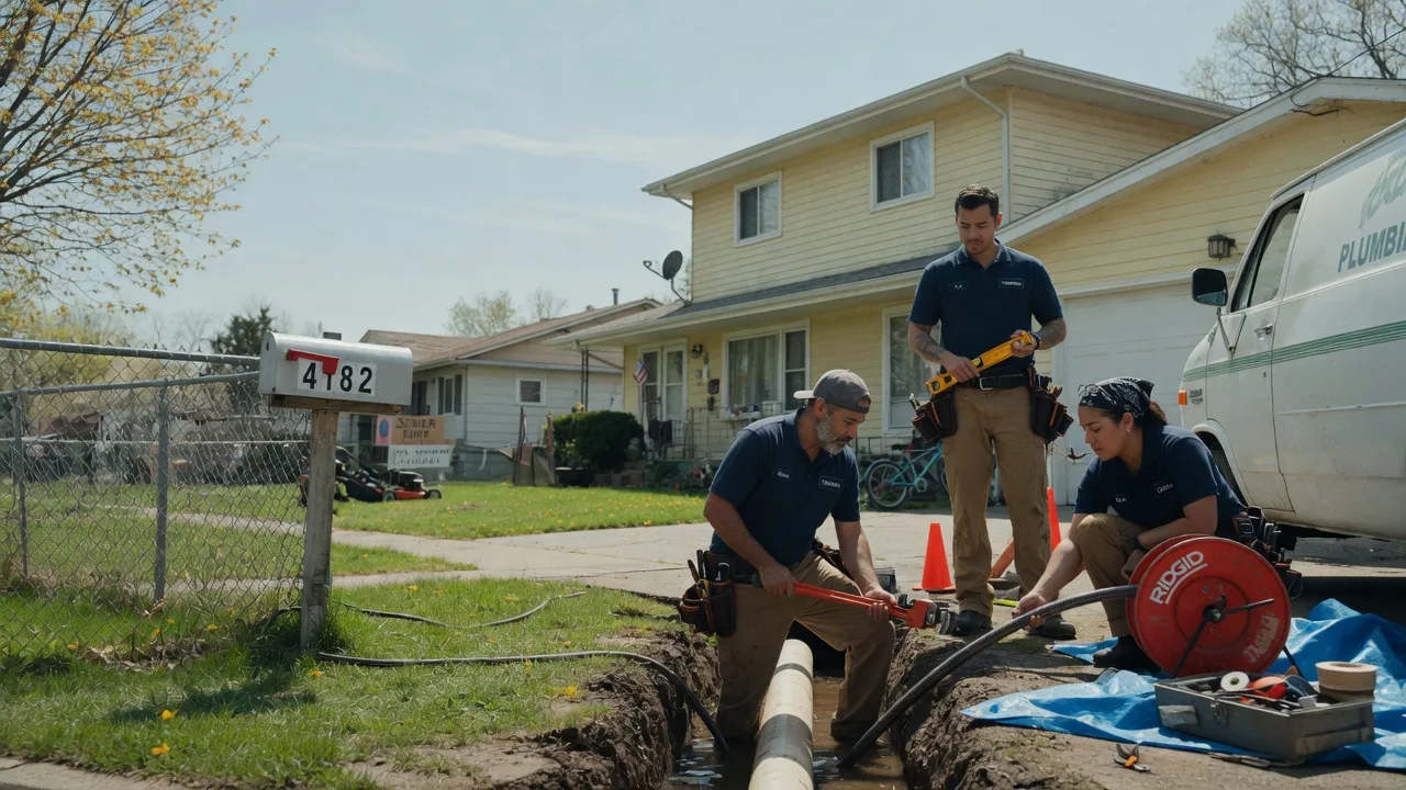 Gas Line Repair in Thomasboro, IL near me